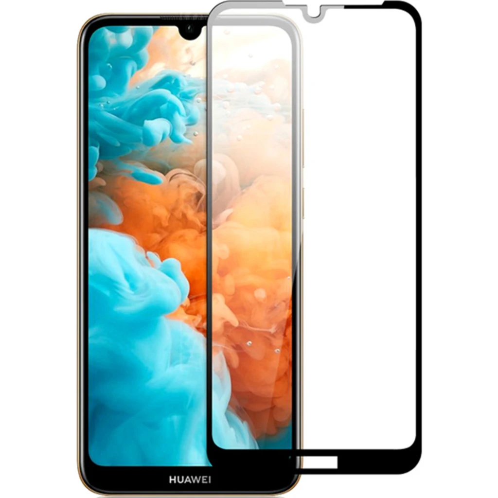 Захисне скло Optima 3D Full Screen Black для Huawei Y6 Pro 2019