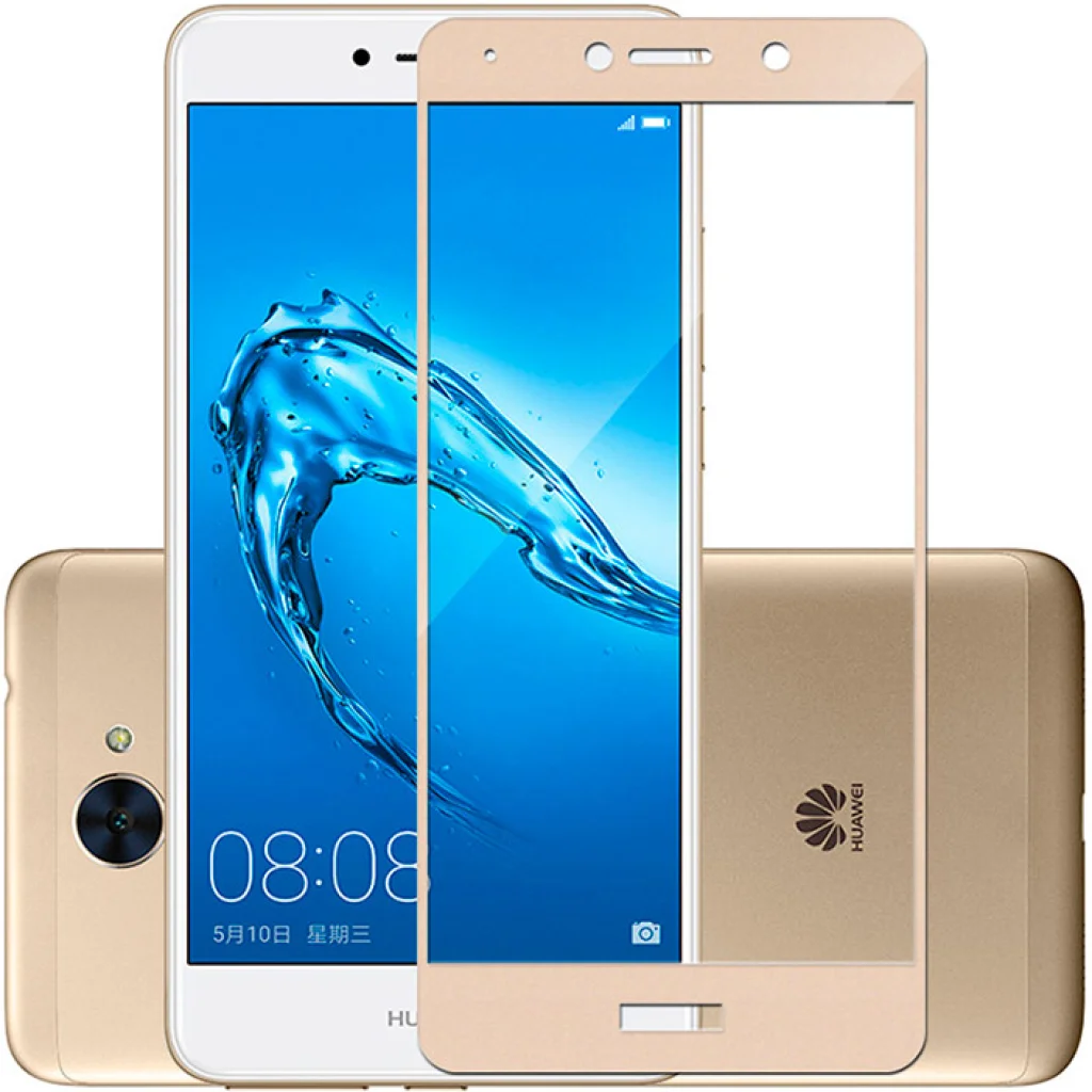 Захисне скло Full Screen Gold для Huawei Y7