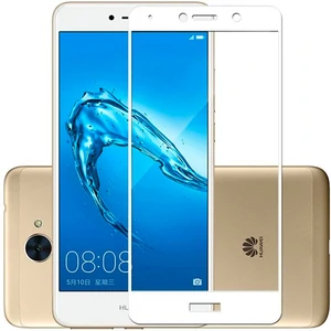 Колір: Білий - Захисне скло Full Screen White для Huawei Y7