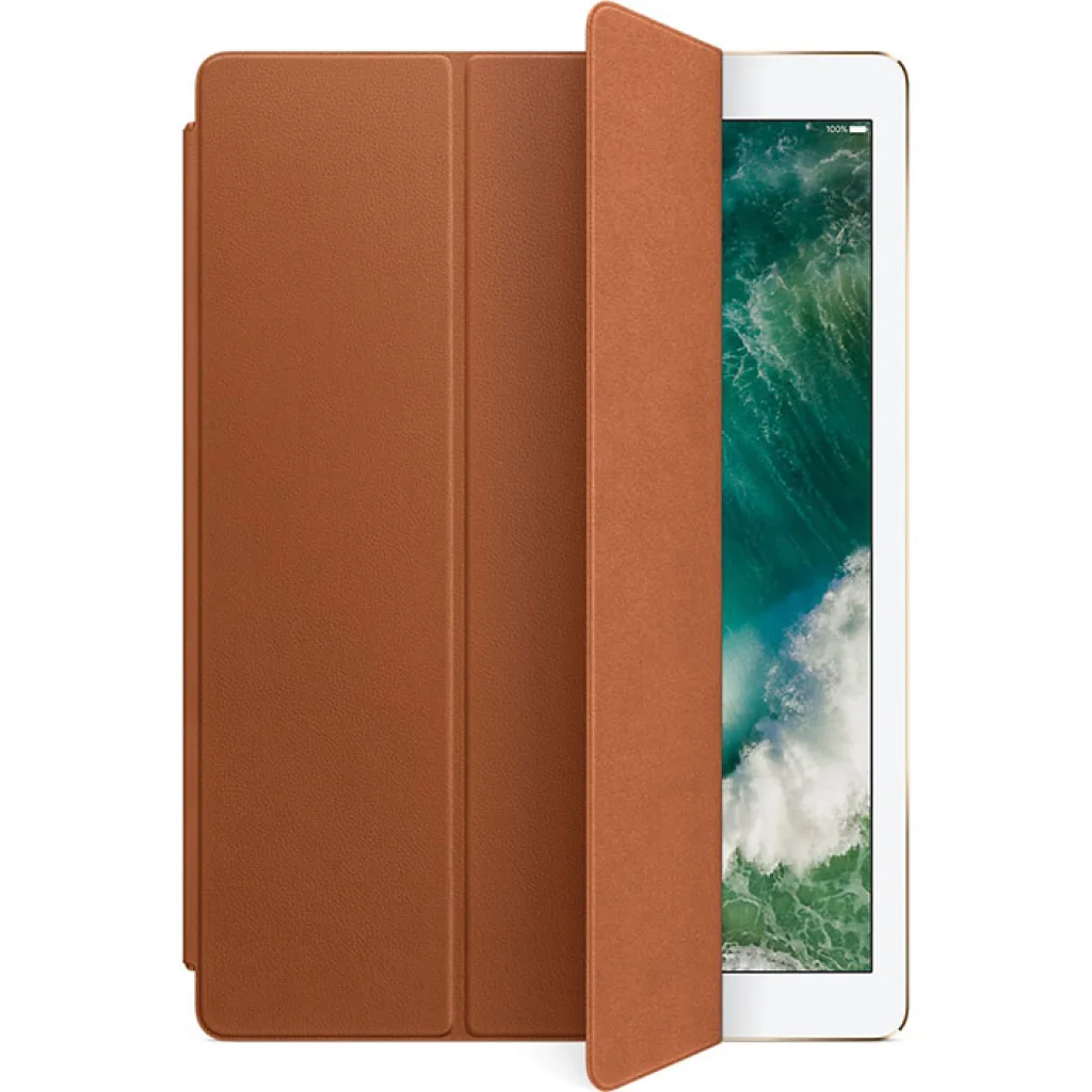 Чохол Apple iPad Pro 12.9 Leather Smart Cover Saddle Brown (MPV12)