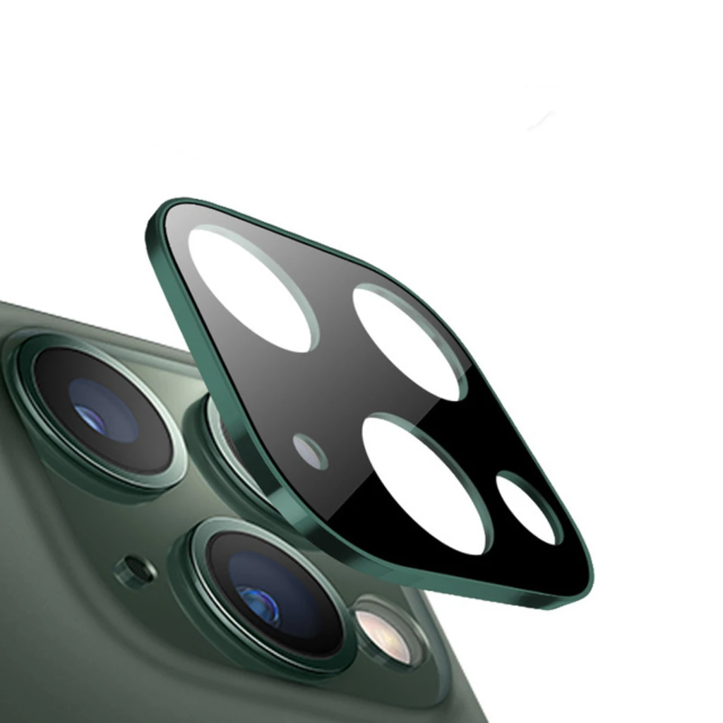 Защитное стекло для камеры Green для iPhone 11 Pro, iPhone 11 Pro Max