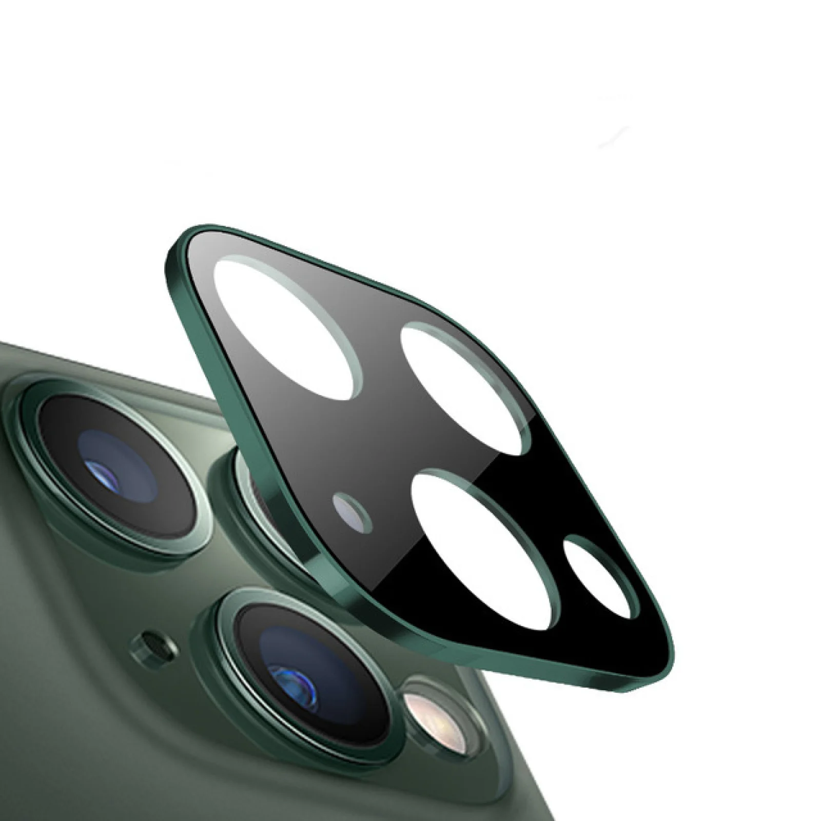 Защитное стекло для камеры Green для iPhone 11 Pro, iPhone 11 Pro Max