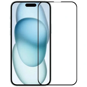 Захисне скло Full Glue 5D Black для iPhone 14 Pro, iPhone 15, iPhone 16