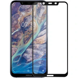 Захисне скло Full Screen Black для Nokia 8.1, Nokia X7