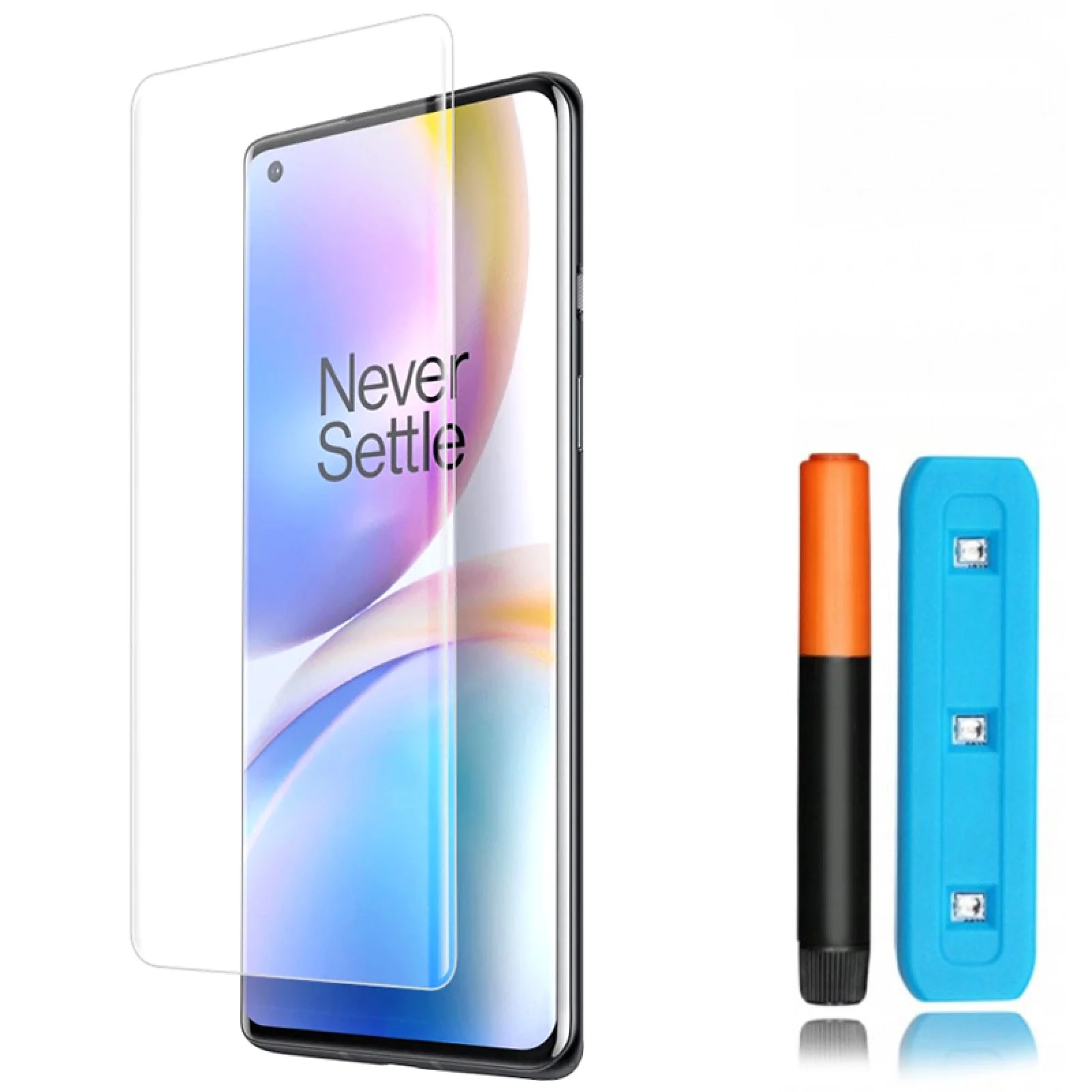 Захисне скло Mocolo 3D (UV Glass) Clear для OnePlus 8 Pro