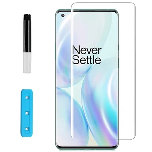 Защитное стекло Nano Optics 3D (UV Glass) Clear для OnePlus 8