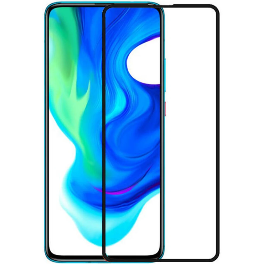 Захисне скло Full Glue 3D Black для Xiaomi Redmi K30 Pro, Poco F2 Pro
