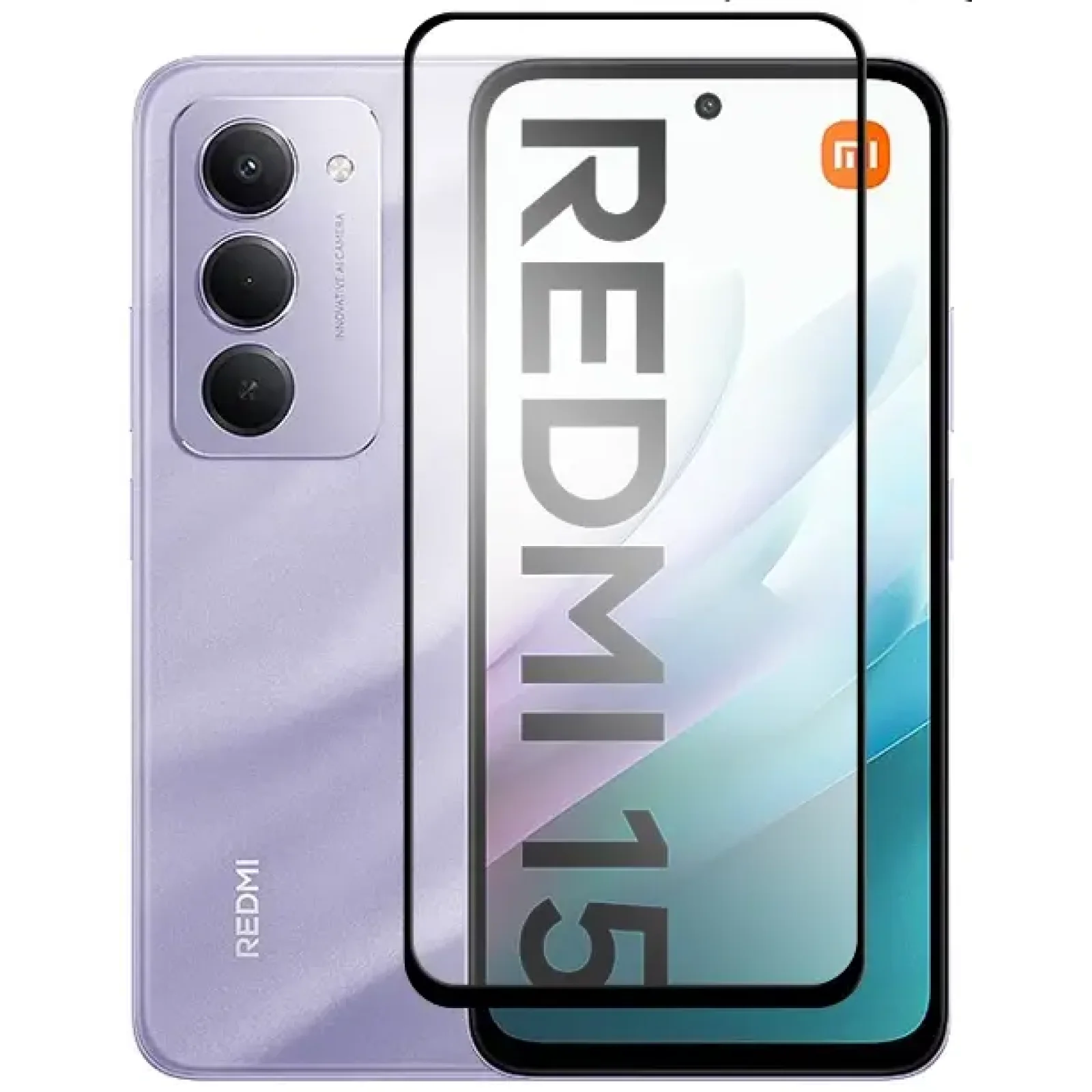 Захисне скло Full Glue 5D Black для Xiaomi Redmi 15 4G, Xiaomi Redmi 15 5G