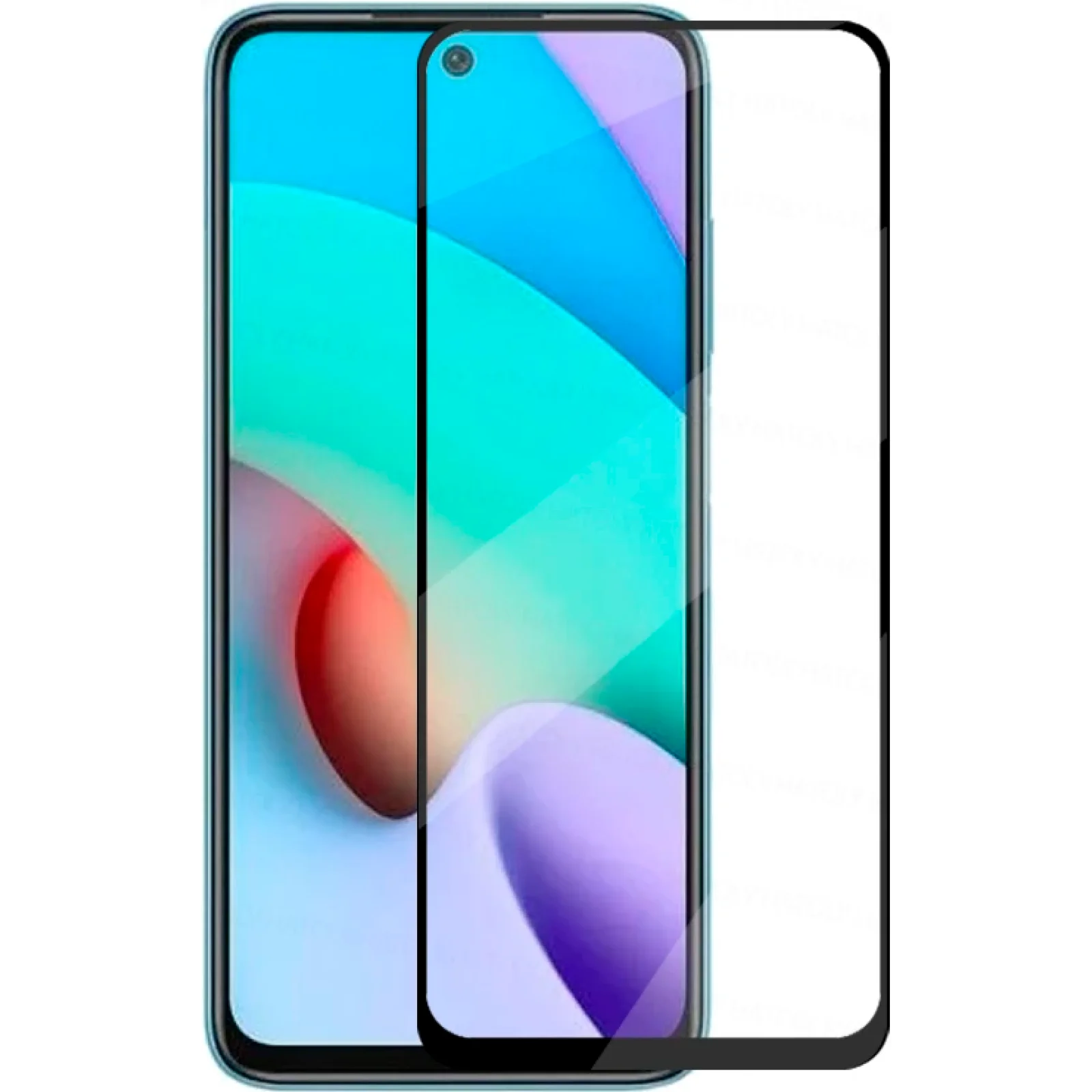 Захисне скло 3D Full Glue Black для Xiaomi Redmi Note 11 4G