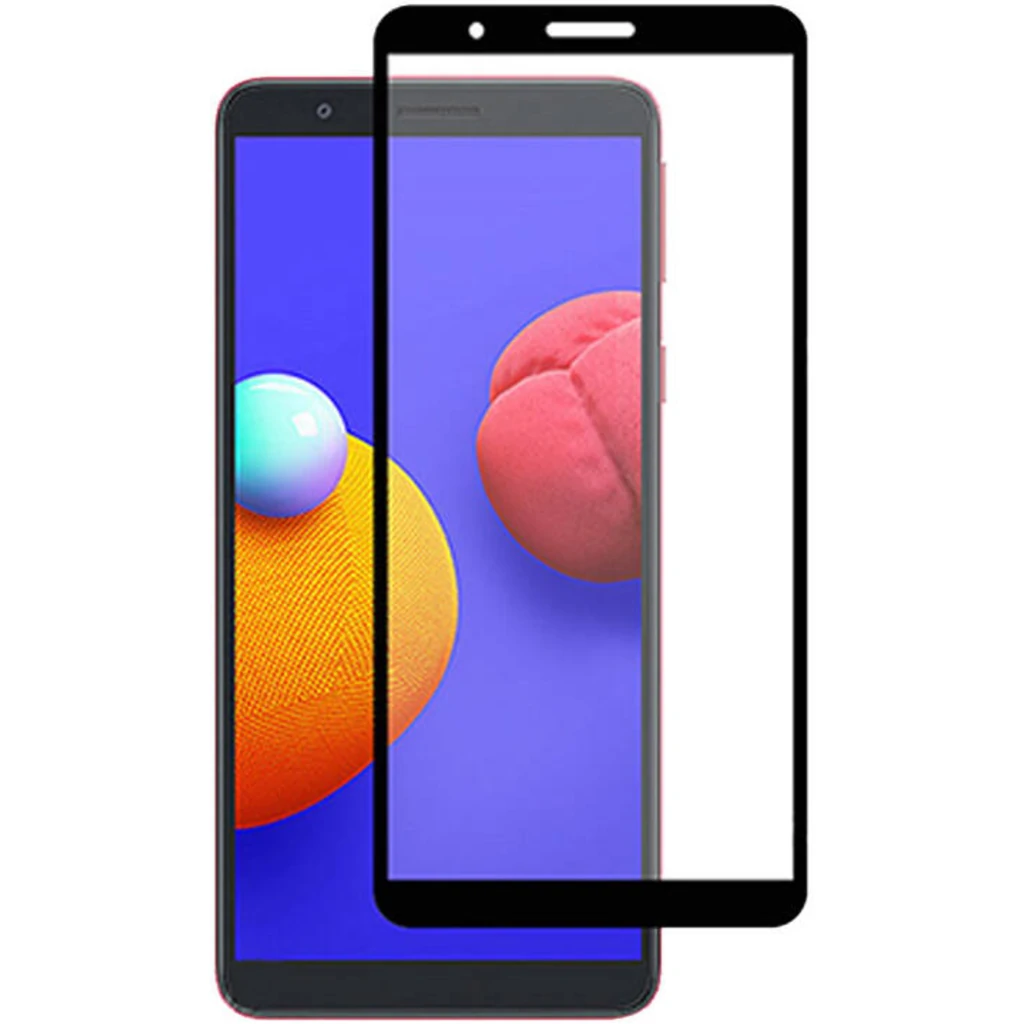 Защитное стекло Full Glue Black для Samsung Galaxy A01 Core (SM-A013)