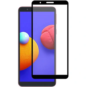 Защитное стекло Full Glue Black для Samsung Galaxy A01 Core (SM-A013)