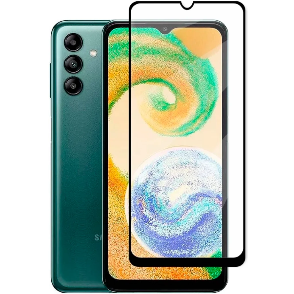 Захисне скло Full Glue 5D Black для Samsung Galaxy A04s SM-A047
