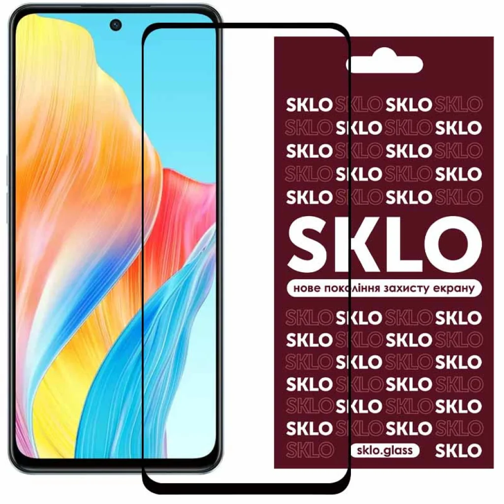 Захисне скло Full Glue 5D Black для Samsung Galaxy A06