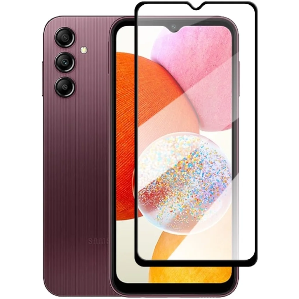 Захисне скло Full Glue 3D Black для Samsung Galaxy A14 SM-A145