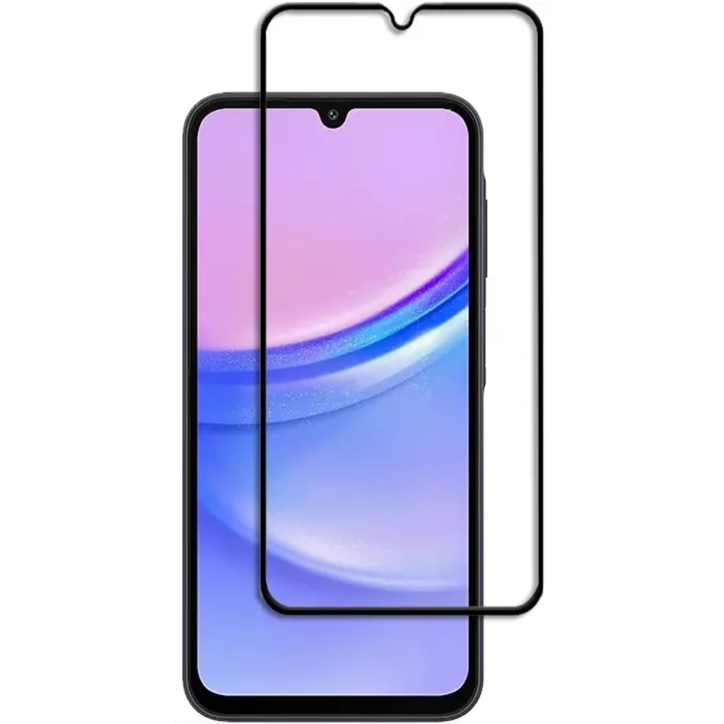 Захисне скло Full Glue 5D Black для Samsung Galaxy A15 SM-A155
