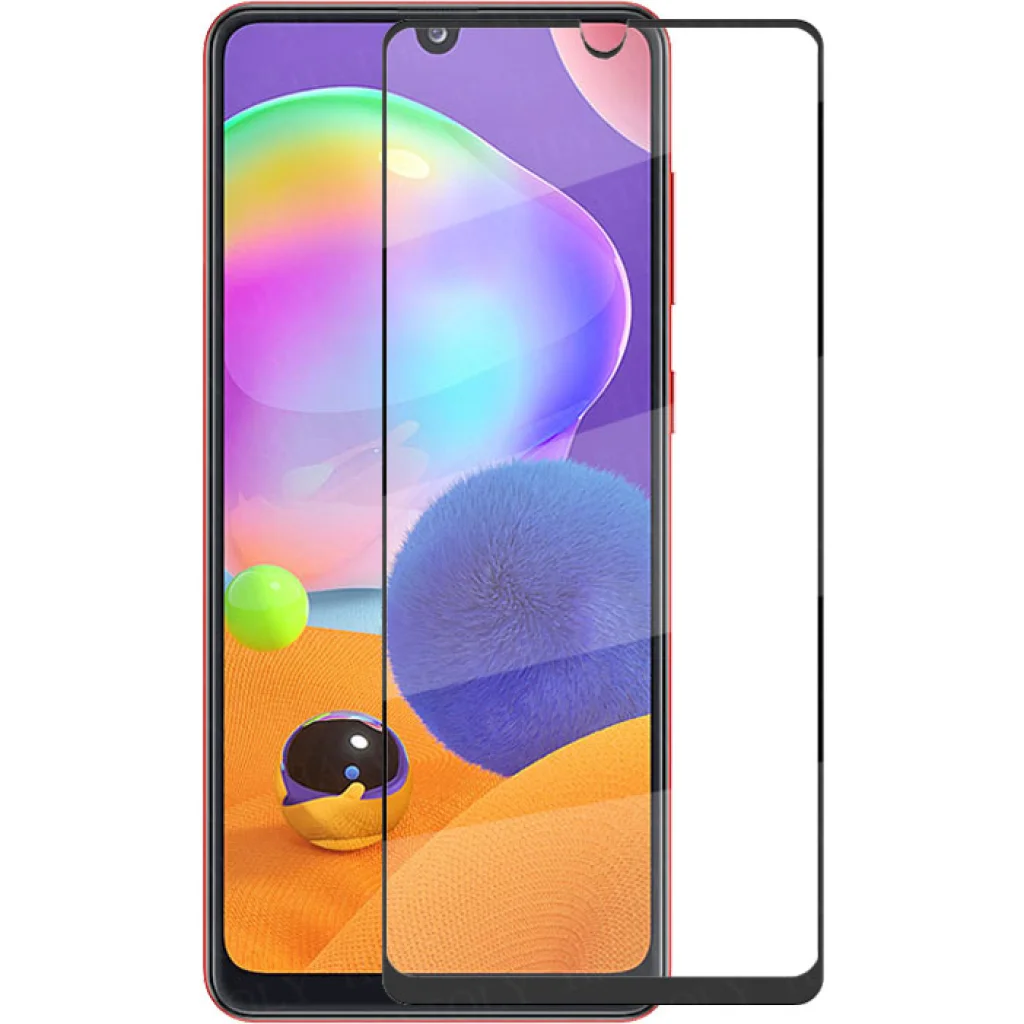 Защитное стекло Optima 3D Full Screen Black для Samsung Galaxy A31 (SM-A315)