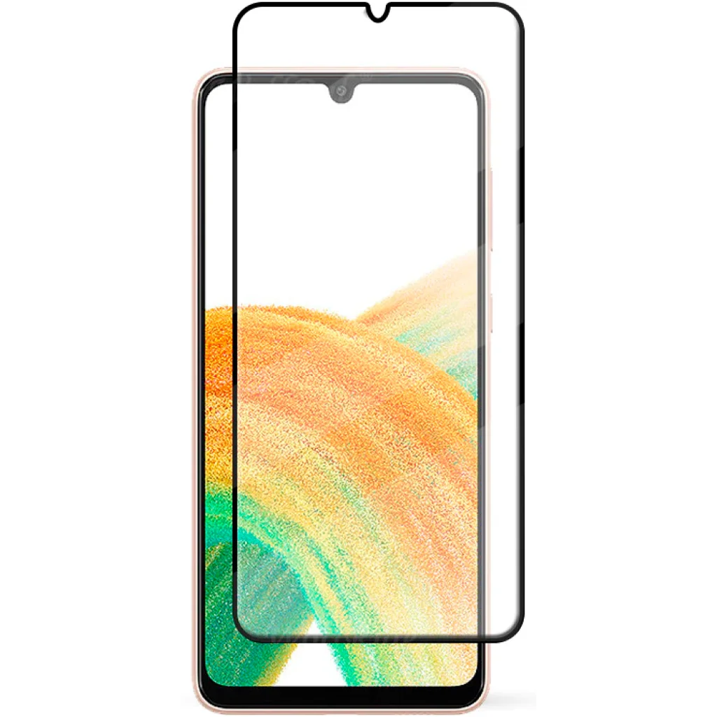 Защитное стекло Full Glue Black для Samsung Galaxy A33 SM-A336
