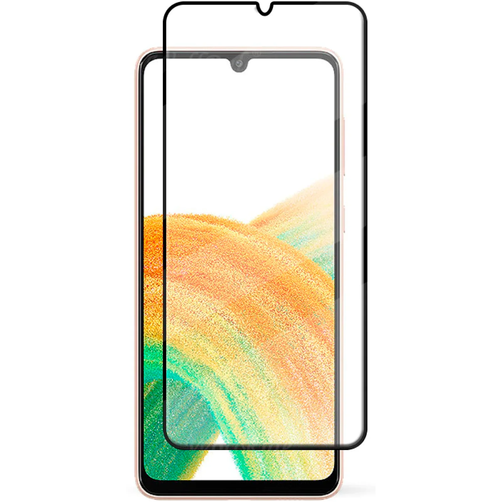 Захисне скло Full Glue Black для Samsung Galaxy A33 SM-A336