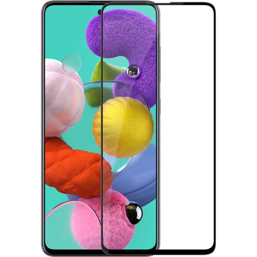 Защитное стекло Optima 5D Full Screen Black для Samsung Galaxy A71 (SM-A715)