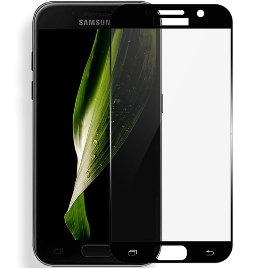 Захисне скло Full Screen Black для Samsung A7 Galaxy A720 (2017)