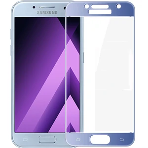 Колір: Блакитний - Захисне скло Full Screen Blue для Samsung A7 Galaxy A720 (2017)