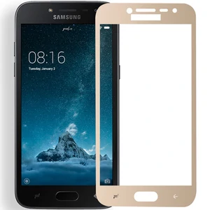 Колір: Золотий - Захисне скло Full Screen Gold для Samsung Galaxy J2 2018 (SM-J250)