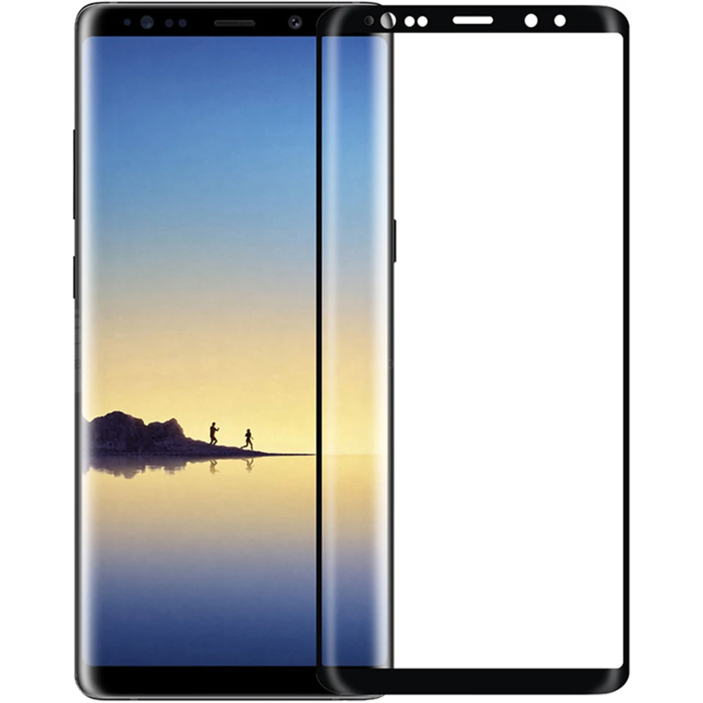 Защитное стекло Mocolo 3D Full Cover 0.33 Black для Samsung N950 Galaxy Note 8 (SX1781)