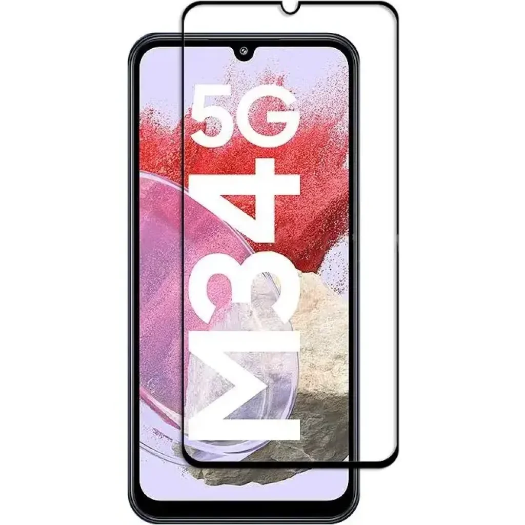 Захисне скло Full Glue 3D Black для Samsung Galaxy M34 SM-M346