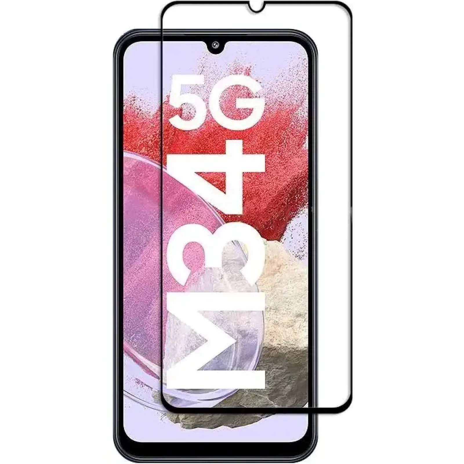 Защитное стекло Full Glue 3D Black для Samsung Galaxy M34 SM-M346
