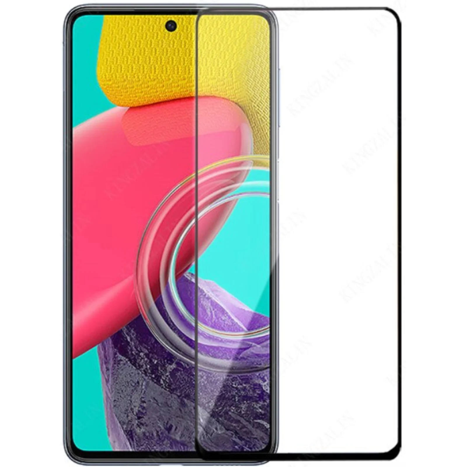Захисне скло Full Glue 5D Black для Samsung Galaxy M53 5G SM-M536