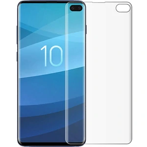 Защитное стекло Full Cover Premium Liquid Tempered Glass Clear для Samsung Galaxy S10 Plus SM-G975