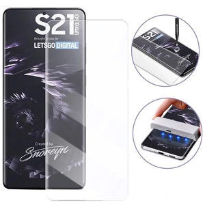 Защитное стекло Mocolo 3D Tempered Glass з УФ лампой для Samsung Galaxy S21 (SM-G991)
