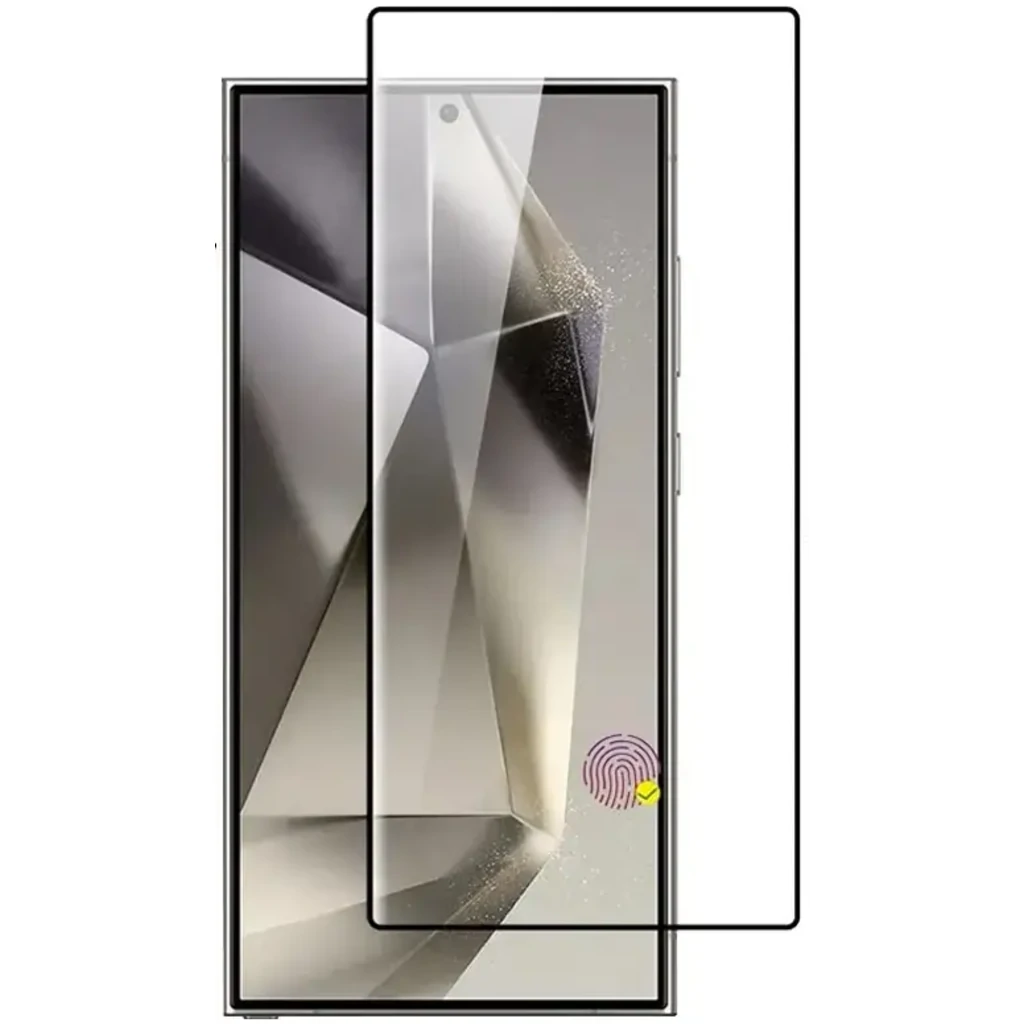 Защитное стекло Full Glue 5D Black для Samsung Galaxy S24 Ultra SM-S928