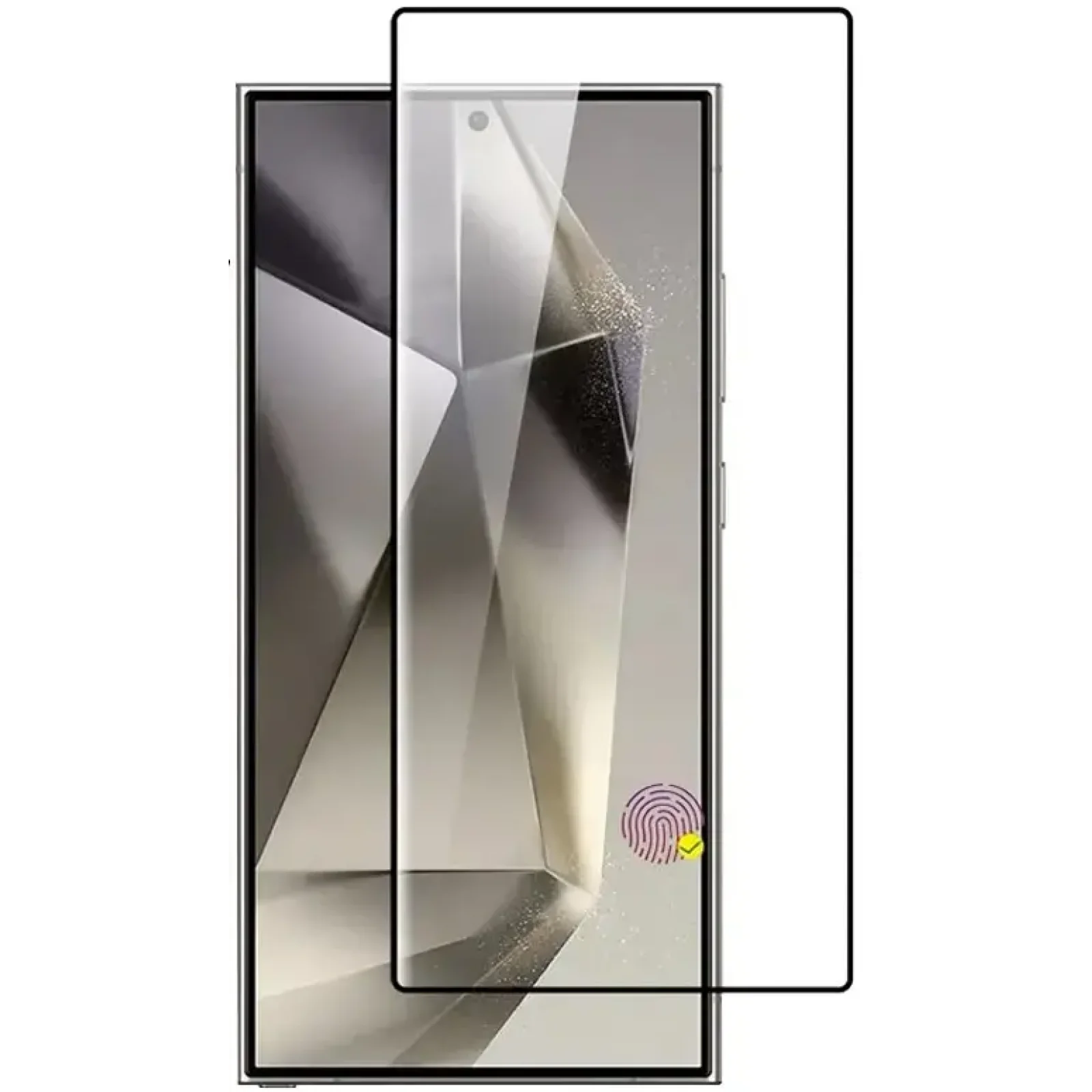 Захисне скло Full Glue 5D Black для Samsung Galaxy S25 Ultra SM-S938