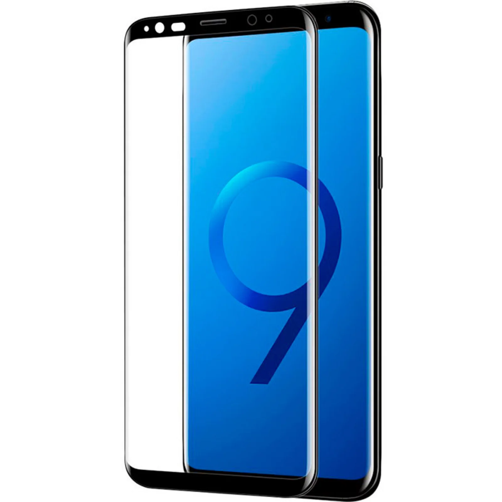 Защитное стекло Mocolo 3D Full Cover 0.33 Black для Samsung G965 Galaxy S9+