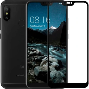 Цвет: Черный - Защитное стекло Full Screen Black для Xiaomi Mi A2 Lite, Xiaomi Redmi 6 Pro