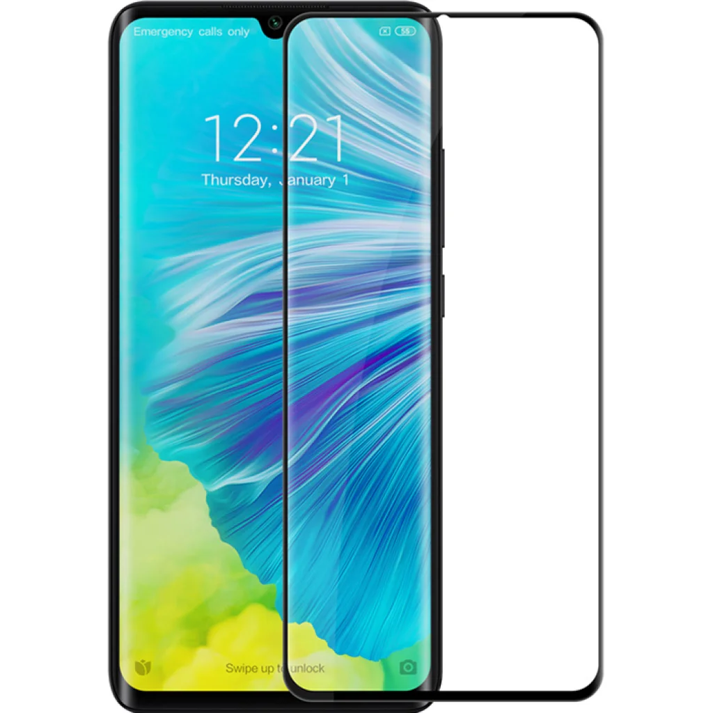 Захисне скло Full Glue Black для Xiaomi Mi Note 10 Lite
