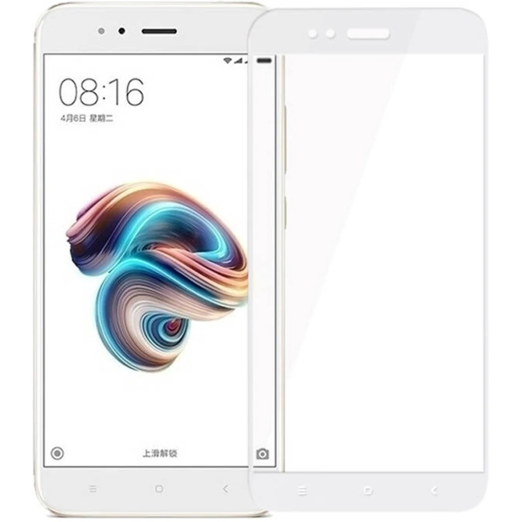 Захисне скло Optima 3D Full Screen White для Xiaomi Mi5x, Xiaomi Mi A1