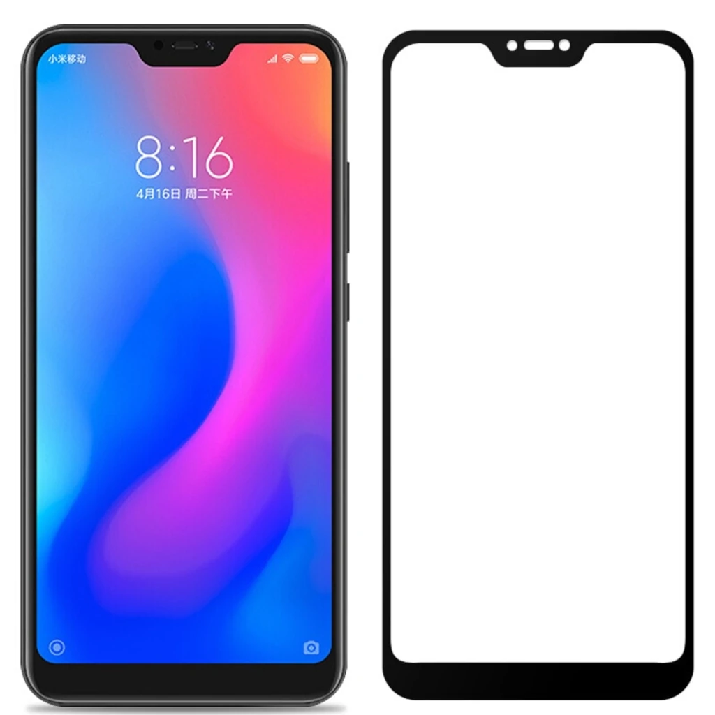 Захисне скло Optima 3D Full Screen Black для Xiaomi Mi8 Lite