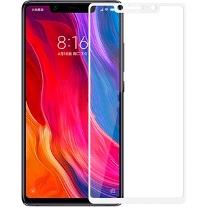 Колір: Білий - Захисне скло Full Screen White для Xiaomi Mi8 SE