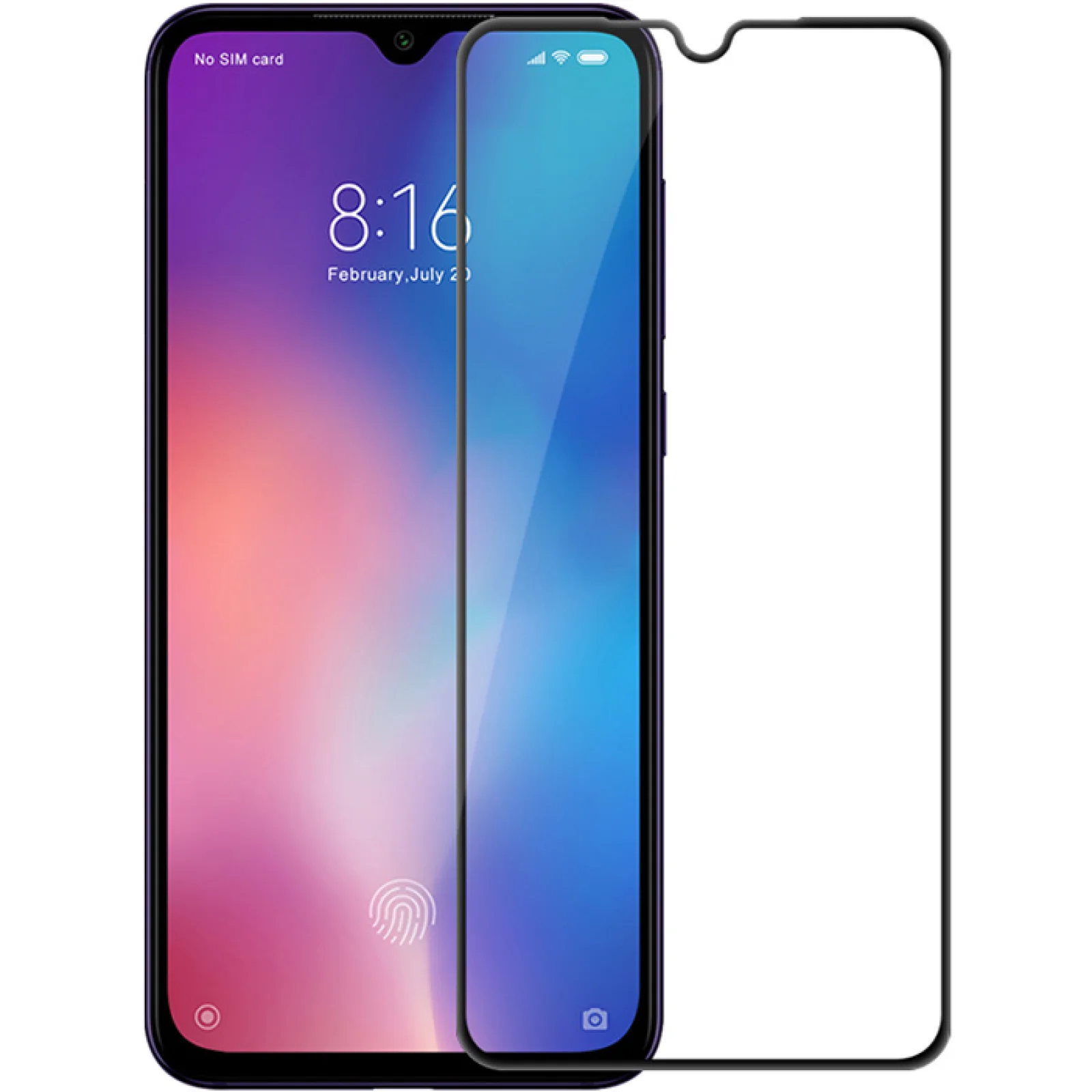 Защитное стекло Optima 3D Full Screen Black для Xiaomi Mi 9 SE