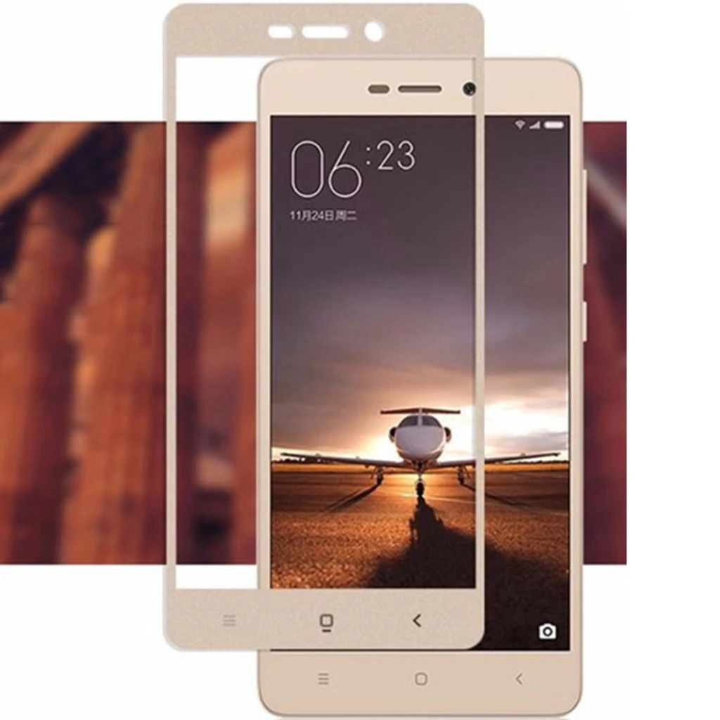 Захисне скло Full Screen Gold для Xiaomi Redmi 4 Prime