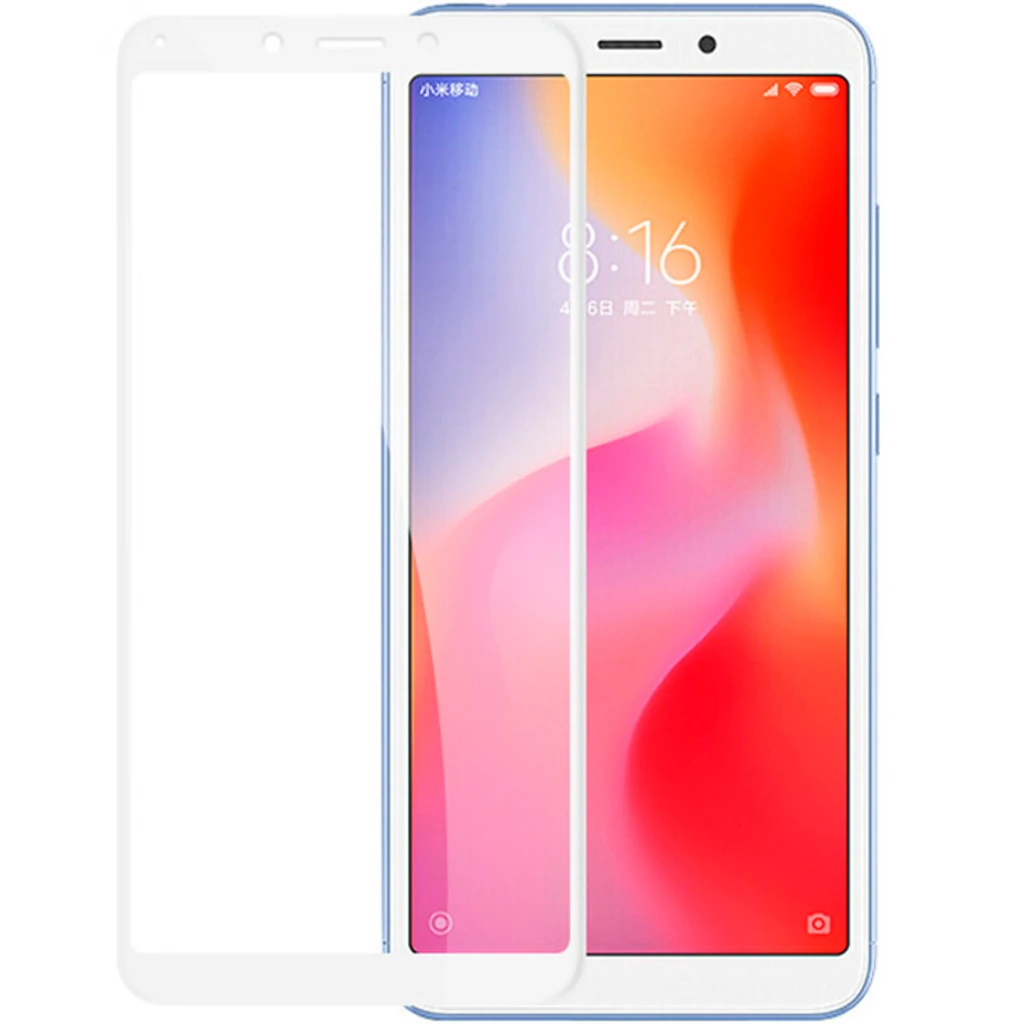 Захисне скло Optima 3D Full Screen White для Xiaomi Redmi 6a