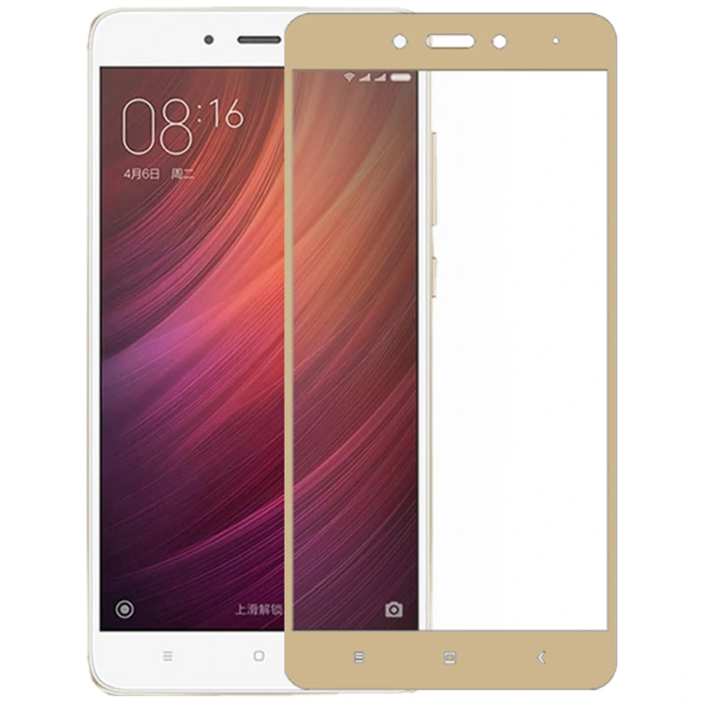Захисне скло Full Screen Gold для Xiaomi Redmi Note 4