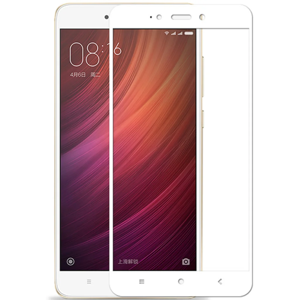 Захисне скло Full Screen White для Xiaomi Redmi Note 4