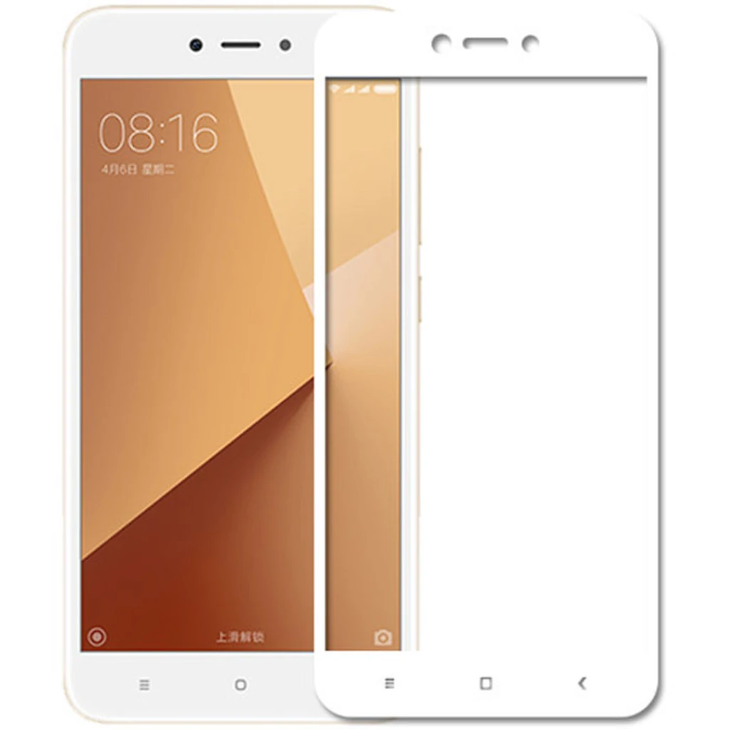 Захисне скло Full Screen White для Xiaomi Redmi Note 5a