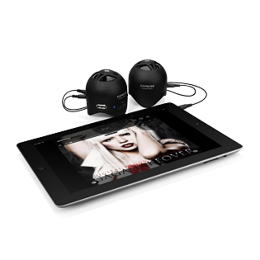 Акустична система Capdase Portable Speaker Mini Beat Stereo Black SK00-MS01