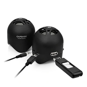 Акустична система Capdase Portable Speaker Mini Beat Stereo Black SK00-MS01