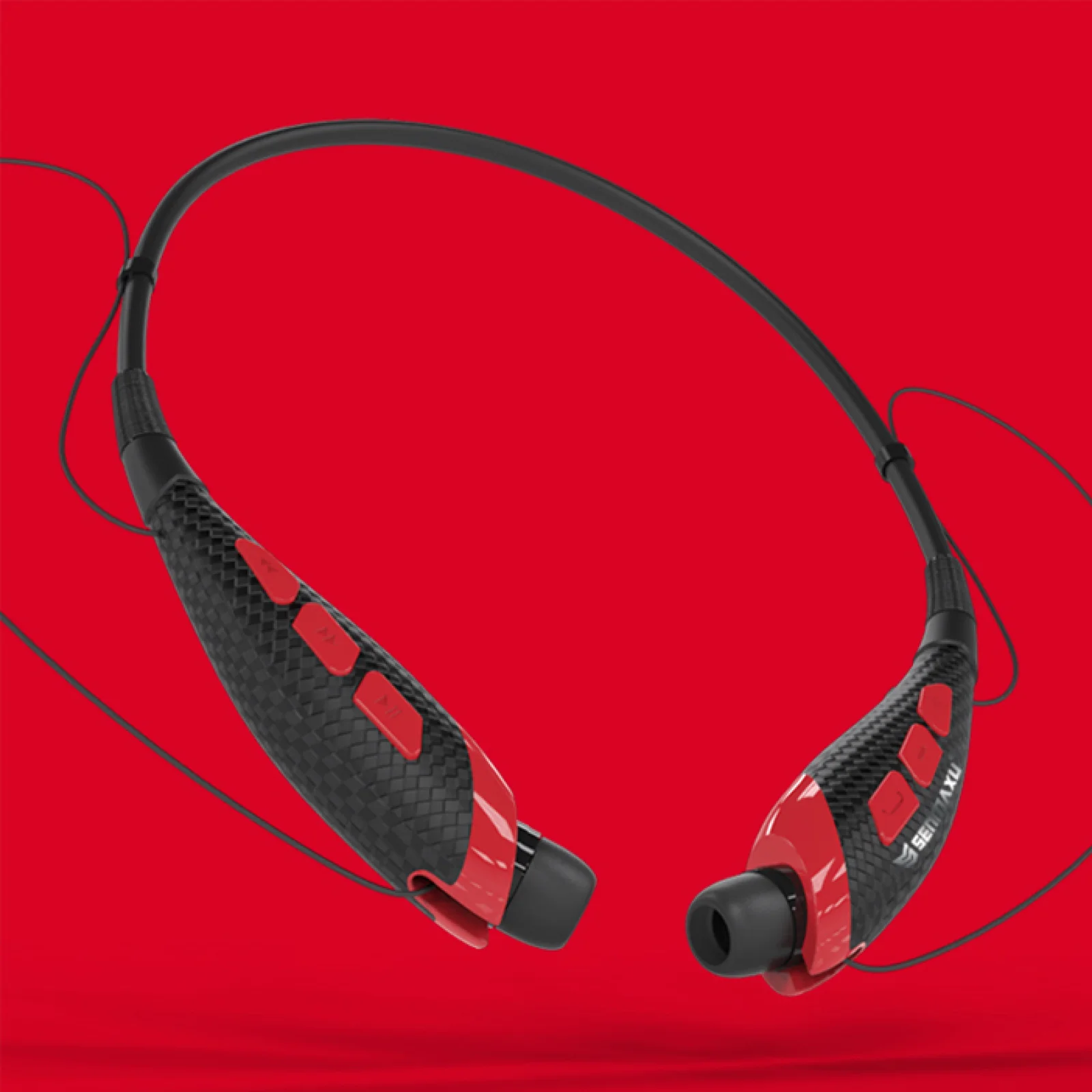 Гарнитура Bluetooth Senmaxu S9 Red