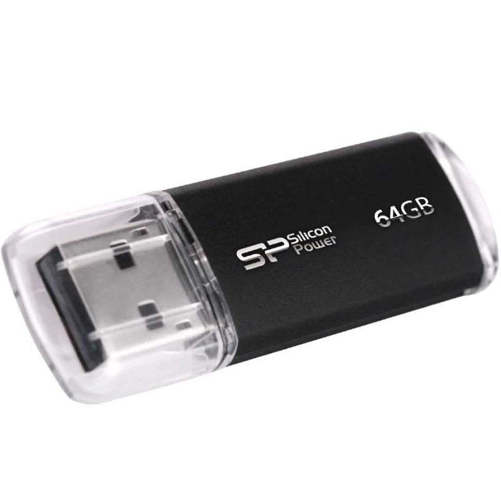 USB накопичувач Silicon Power 64 GB Ultima II I-Series Black (SP064GBUF2M01V1K)